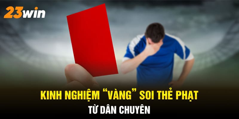 Kinh nghiệm “Vàng” soi thẻ phạt từ dân chuyên